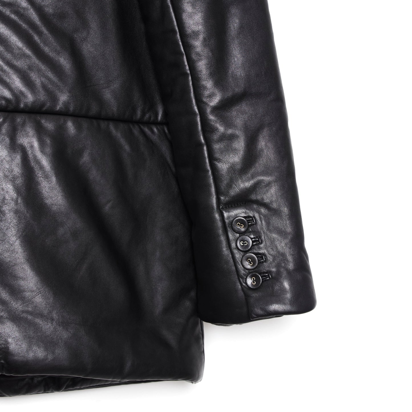 WALTER BAKER Camille padded leather jacket M