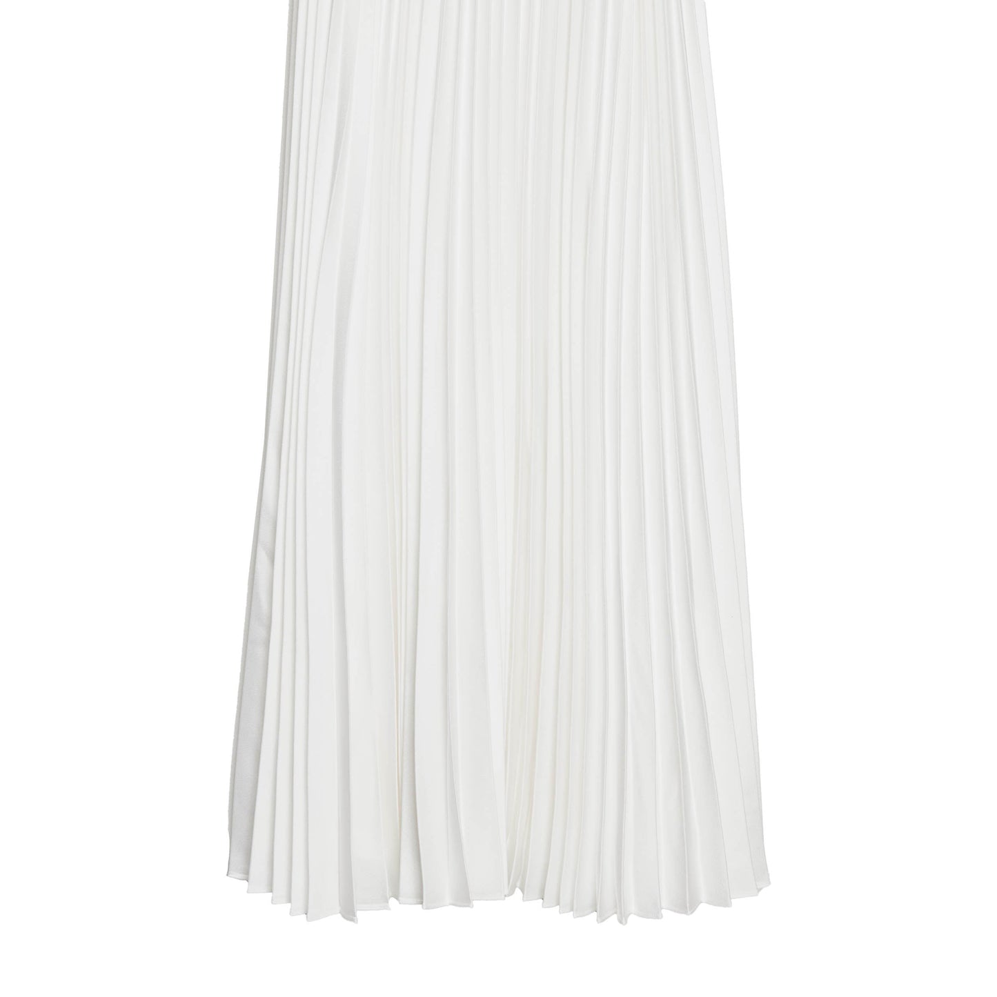 THEORY Pleated Square Neck Dress XS