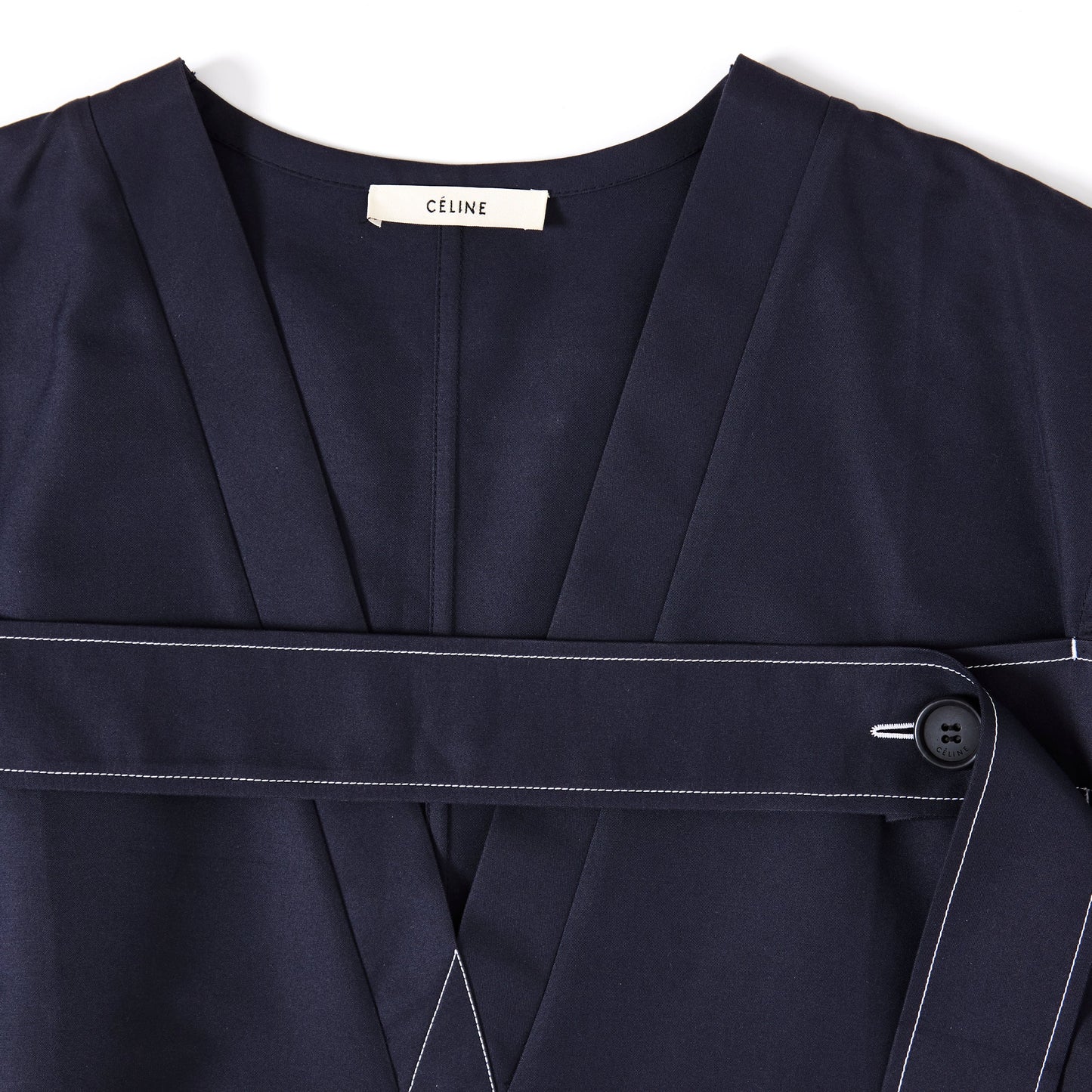 CÉLINE Contrast Stitch Tunic 34