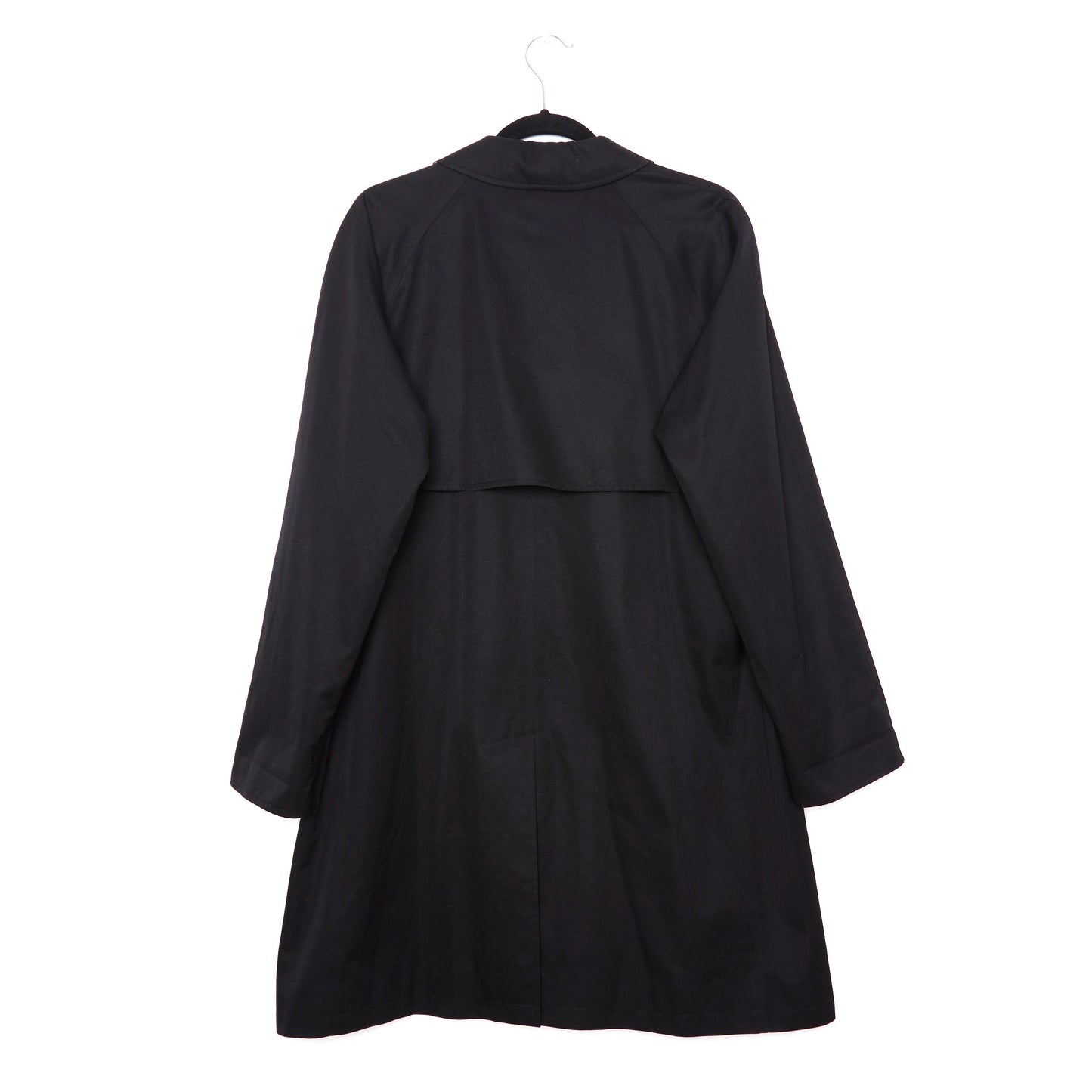 BURBERRY Short Camden Heritage Car Coat - Black