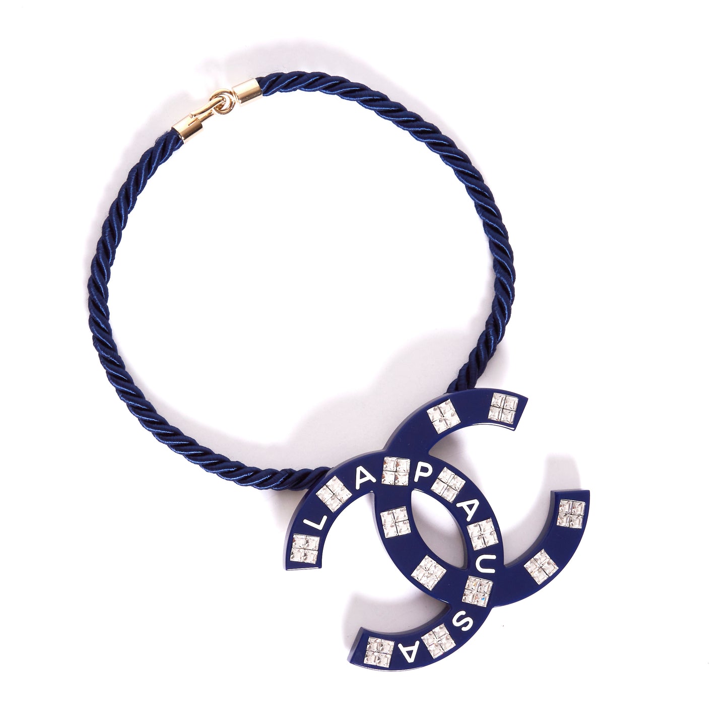 CHANEL La Pausa CC Choker Necklace