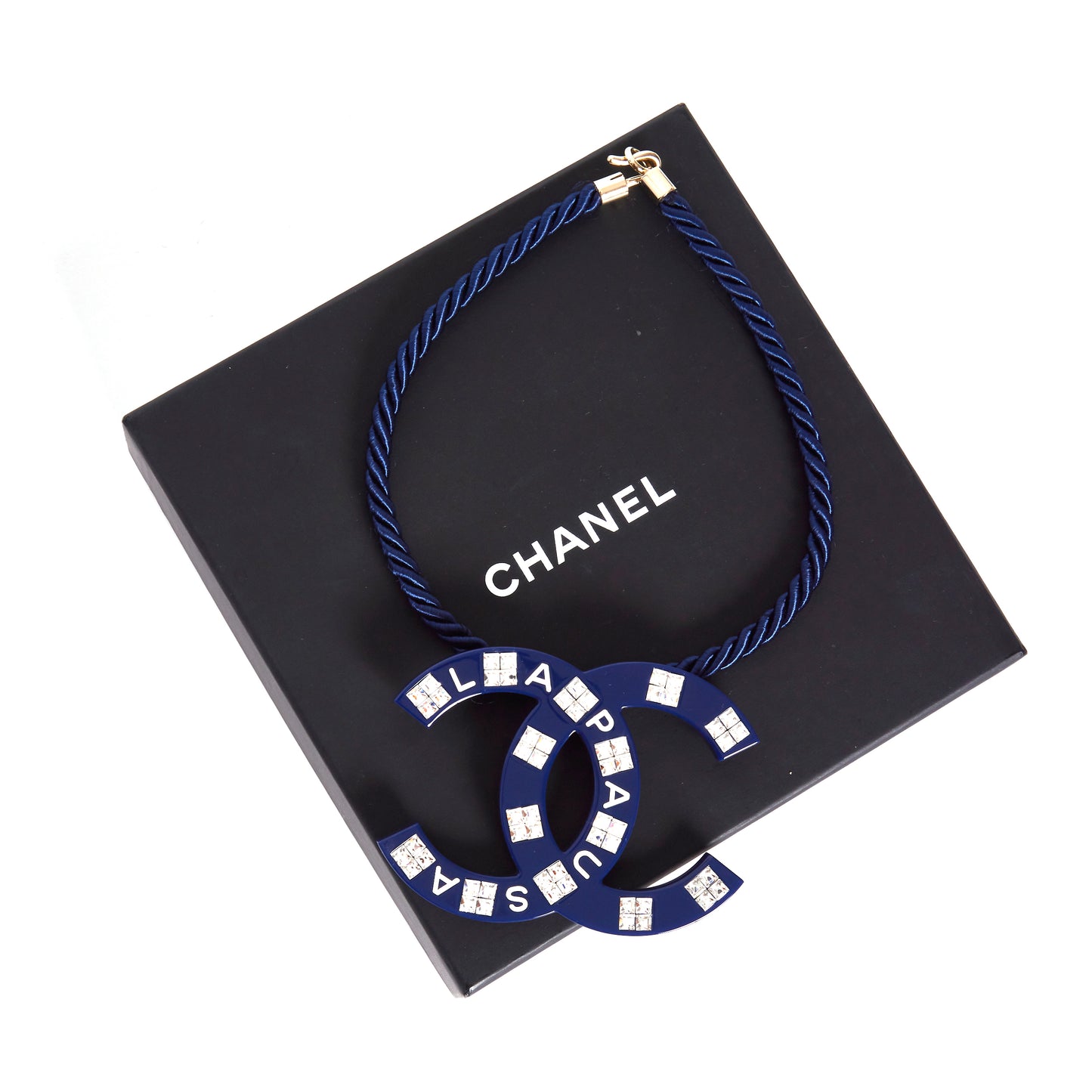 CHANEL La Pausa CC Choker Necklace