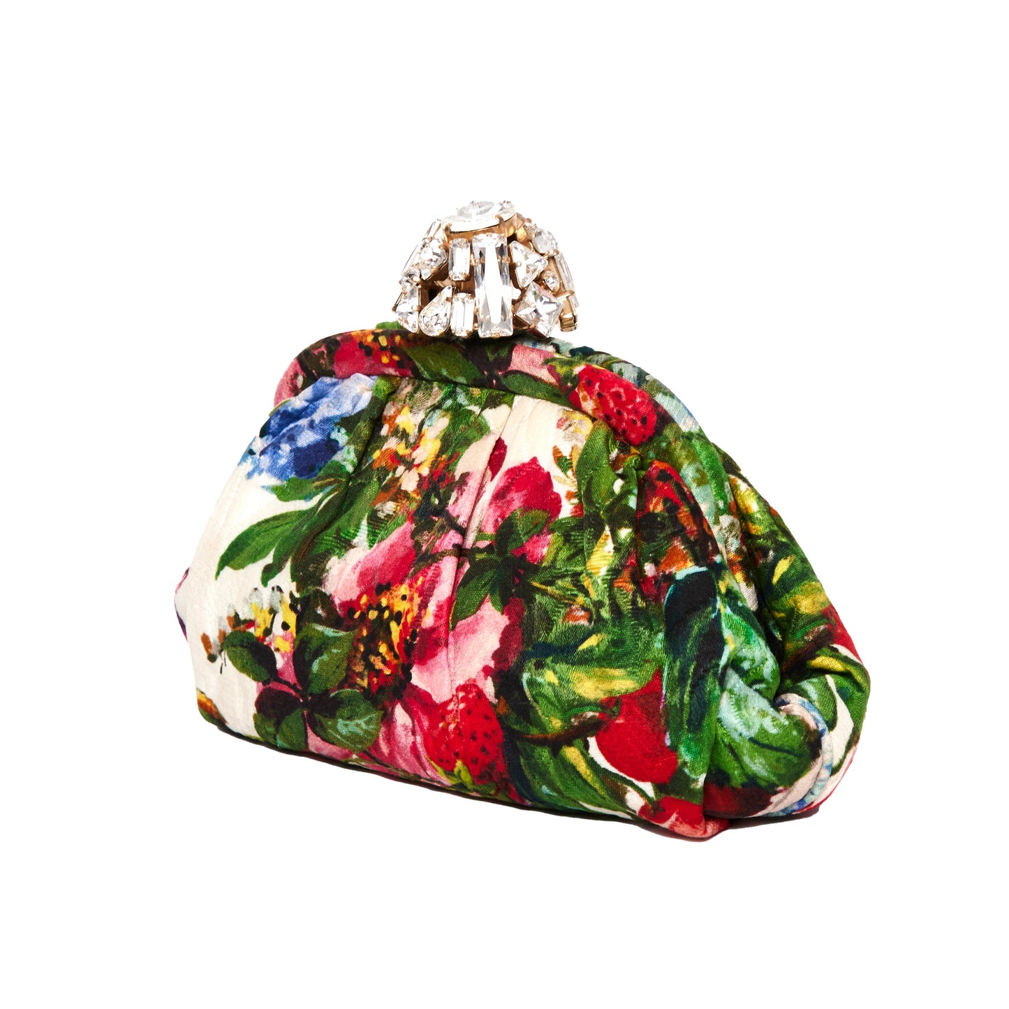 DOLCE & GABBANA Floral Jewelled Clutch