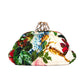 DOLCE & GABBANA Floral Jewelled Clutch