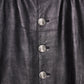 BALENCIAGA Leather mid-length Button front skirt 38