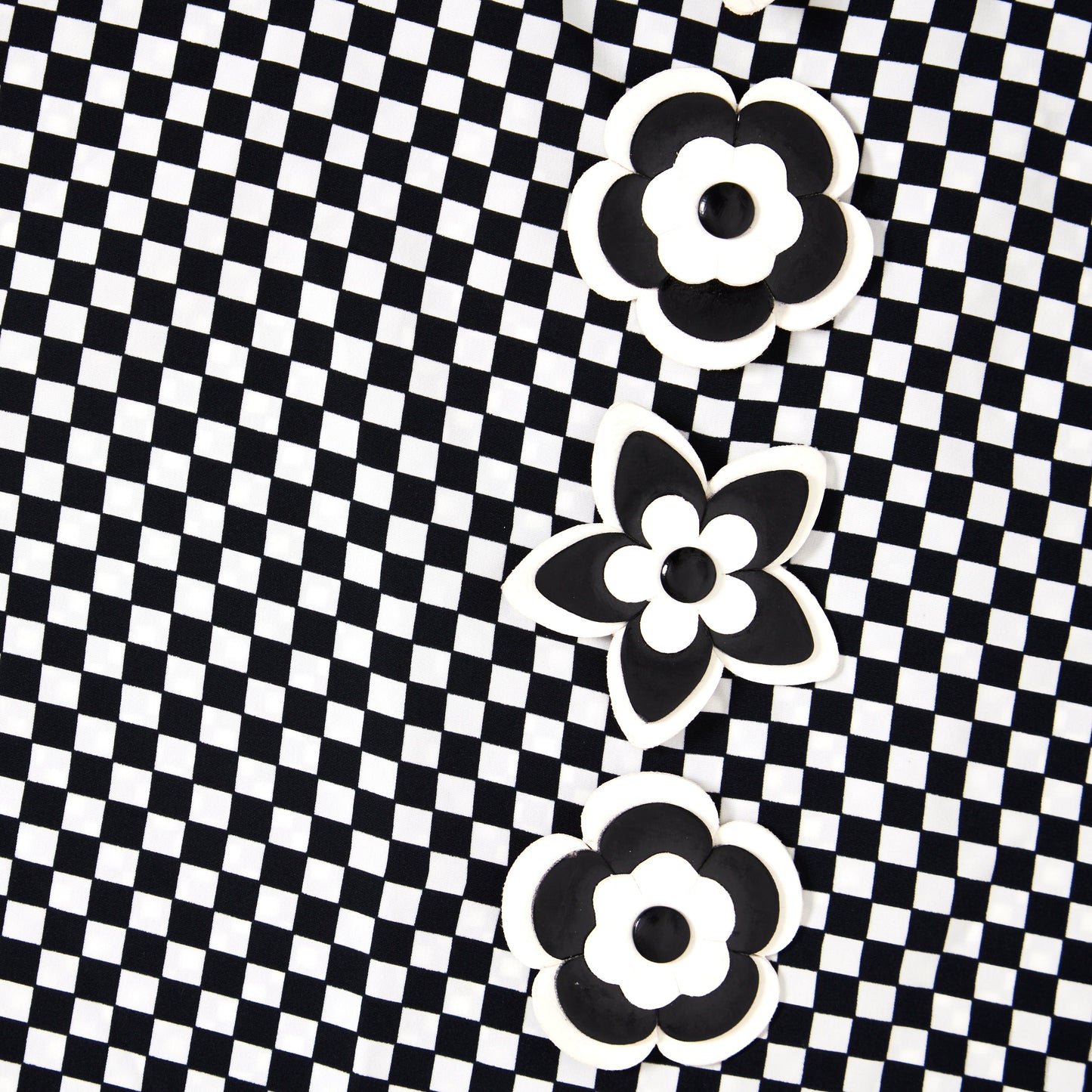 MOSCHINO Vintage Checkerboard Mini Skirt 38