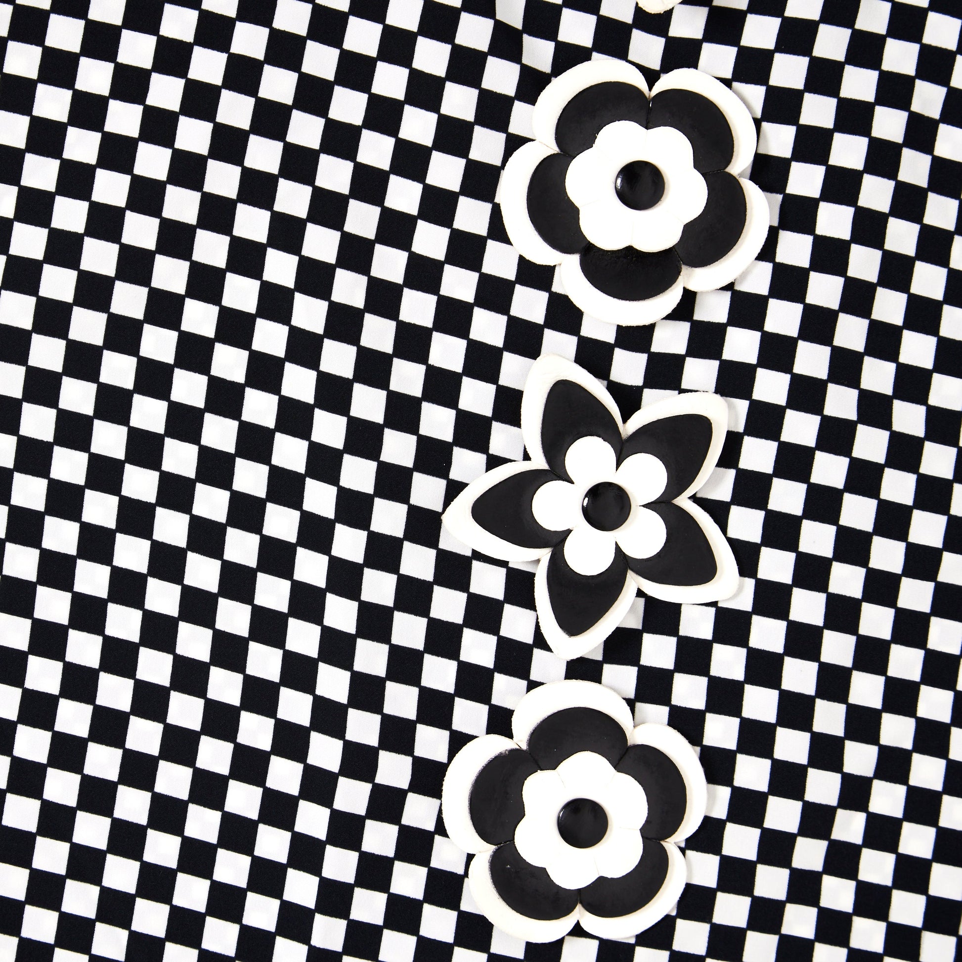 MOSCHINO Vintage Checkerboard Mini Skirt 38