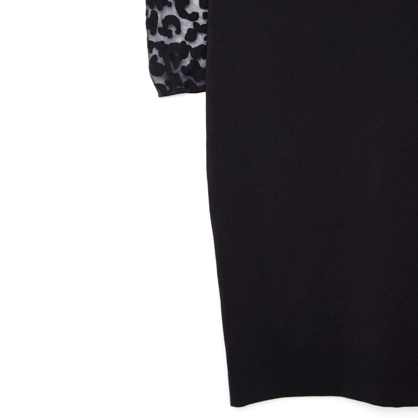 STELLA Black Mesh Dress
