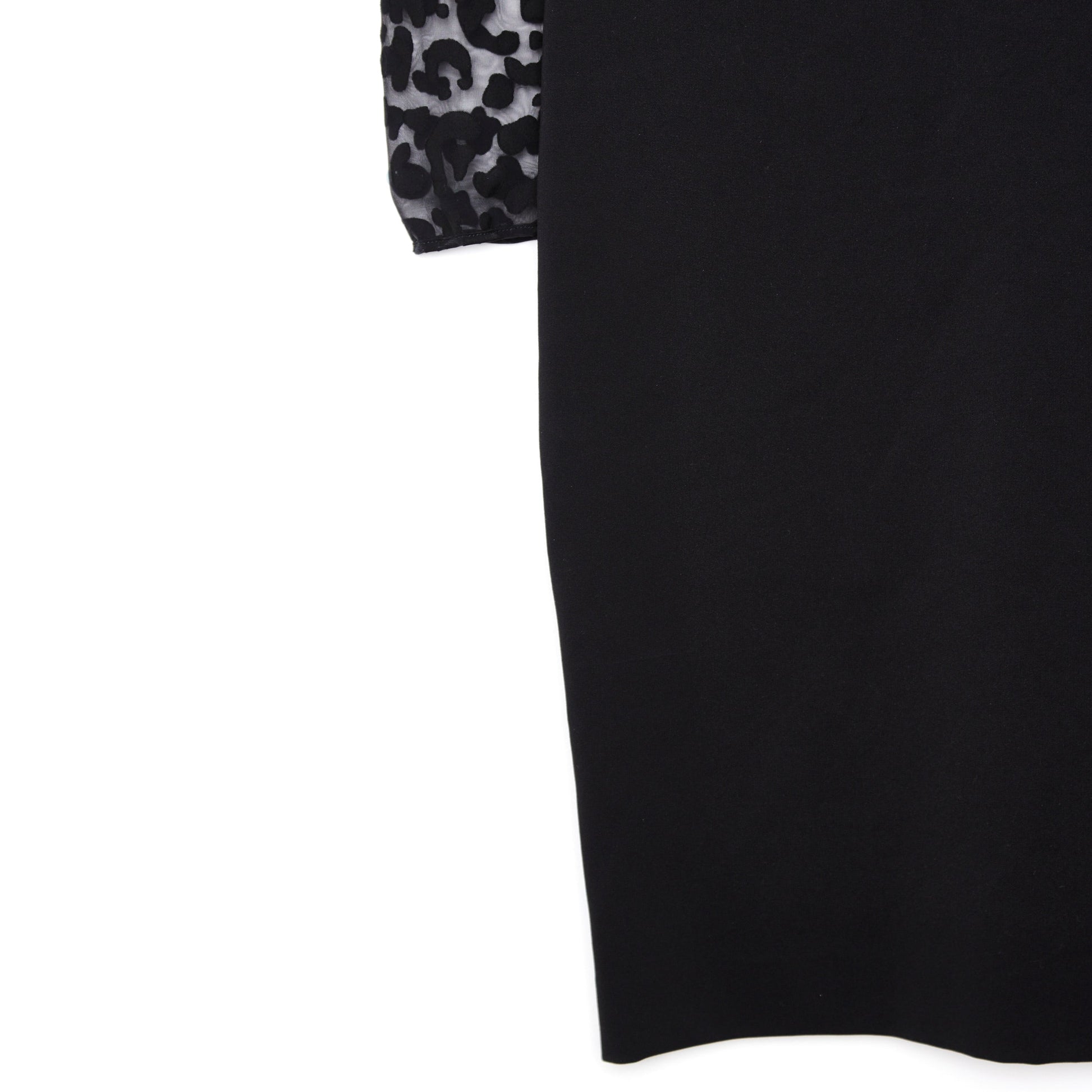 STELLA Black Mesh Dress