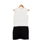 CÈLINE Black and White Colour Block Dress 38