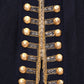 BALMAIN Military Blazer with Gold Chains 38