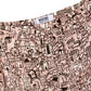 MOSCHINO  Vintage Silk Print Skirt S