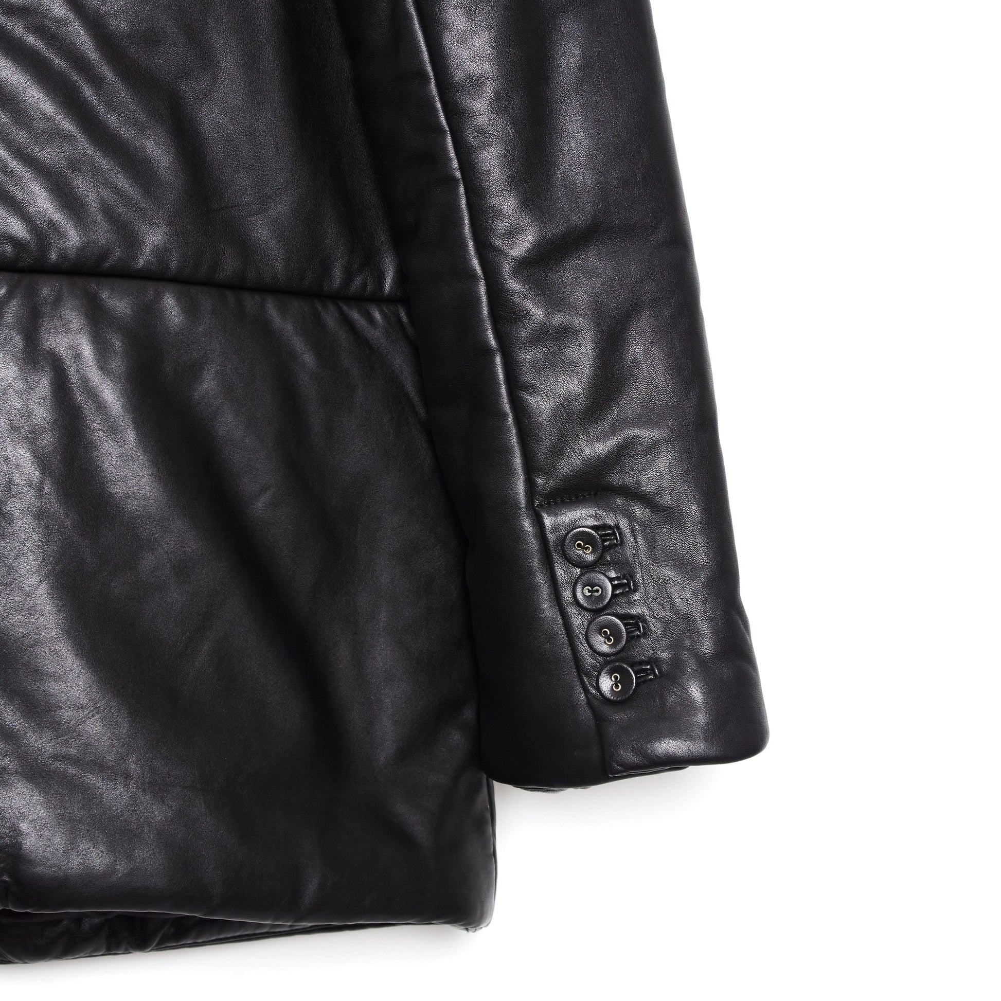 WALTER BAKER Camille padded leather jacket M