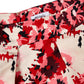 MAX&CO Midi Red Floral Skirt 8-10