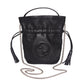GUCCI Leather Blondie Mini black bucket bag – Black Leather