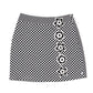 MOSCHINO Vintage Checkerboard Mini Skirt 38