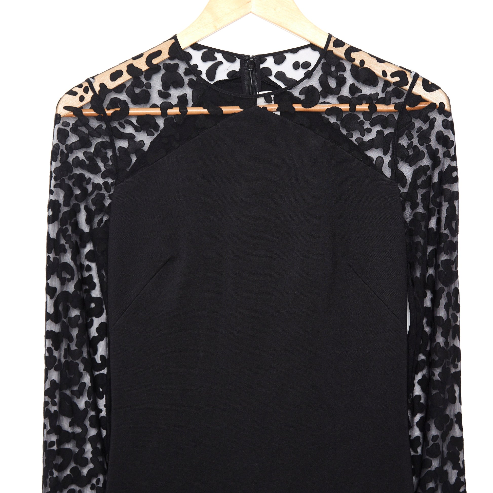 STELLA Black Mesh Dress