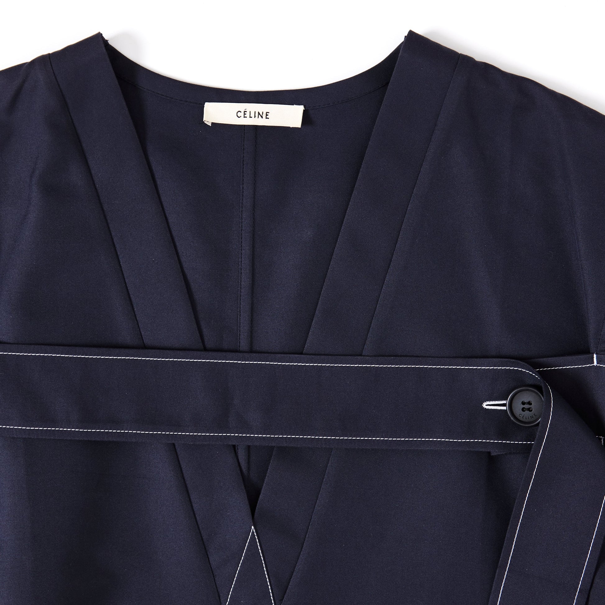 CÉLINE Contrast Stitch Tunic 34