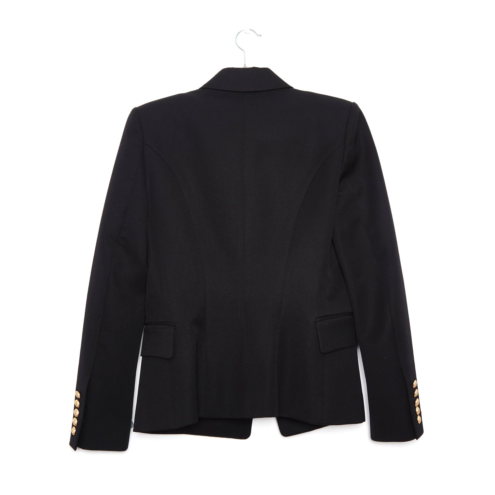 BALMAIN Virgin Wool Blazer - Black 40