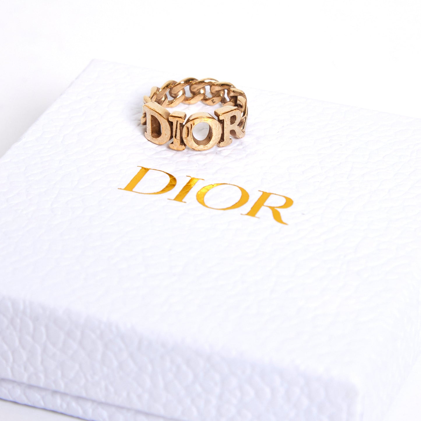 DIOR Dio(r)evolution Ring Gold-Finish Metal