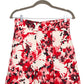 MAX&CO Midi Red Floral Skirt 8-10