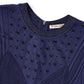Bottega Veneta Glitter Pointelle Plissé Knit Dress