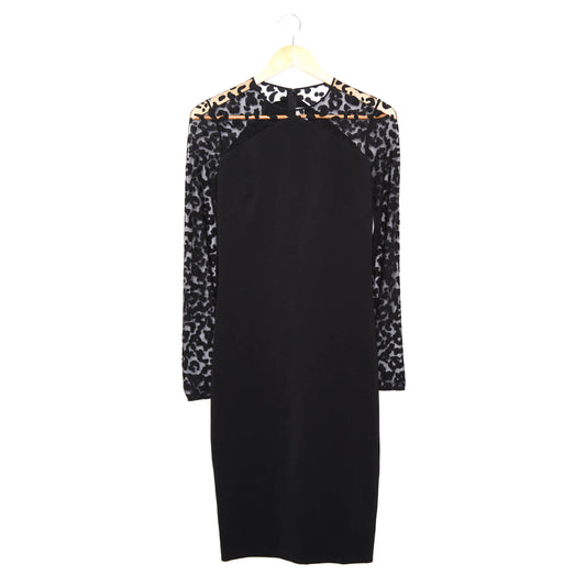 STELLA Black Mesh Dress