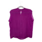 YVES SAINT LAURENT Vintage Magenta Silk Blouse 8
