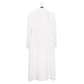 Dolce & Gabbana Double Breasted Long Coat in Ivory