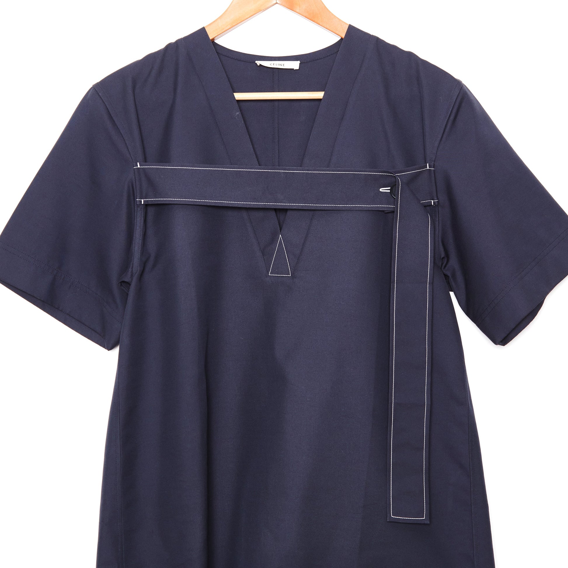CÉLINE Contrast Stitch Tunic 34