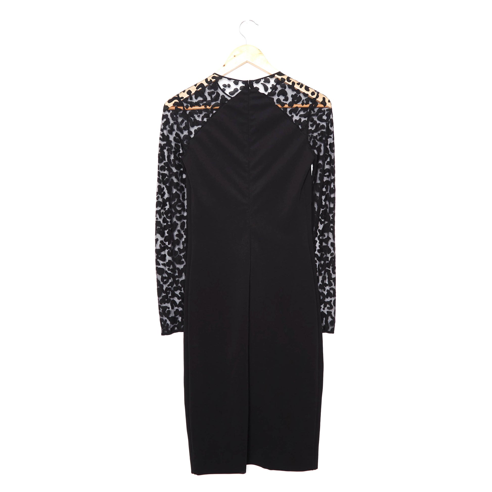 STELLA Black Mesh Dress