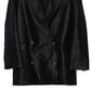 CAMILLA AND MARC Belmont Lurex Metallic-Woven Black Suit Blazer 10-12