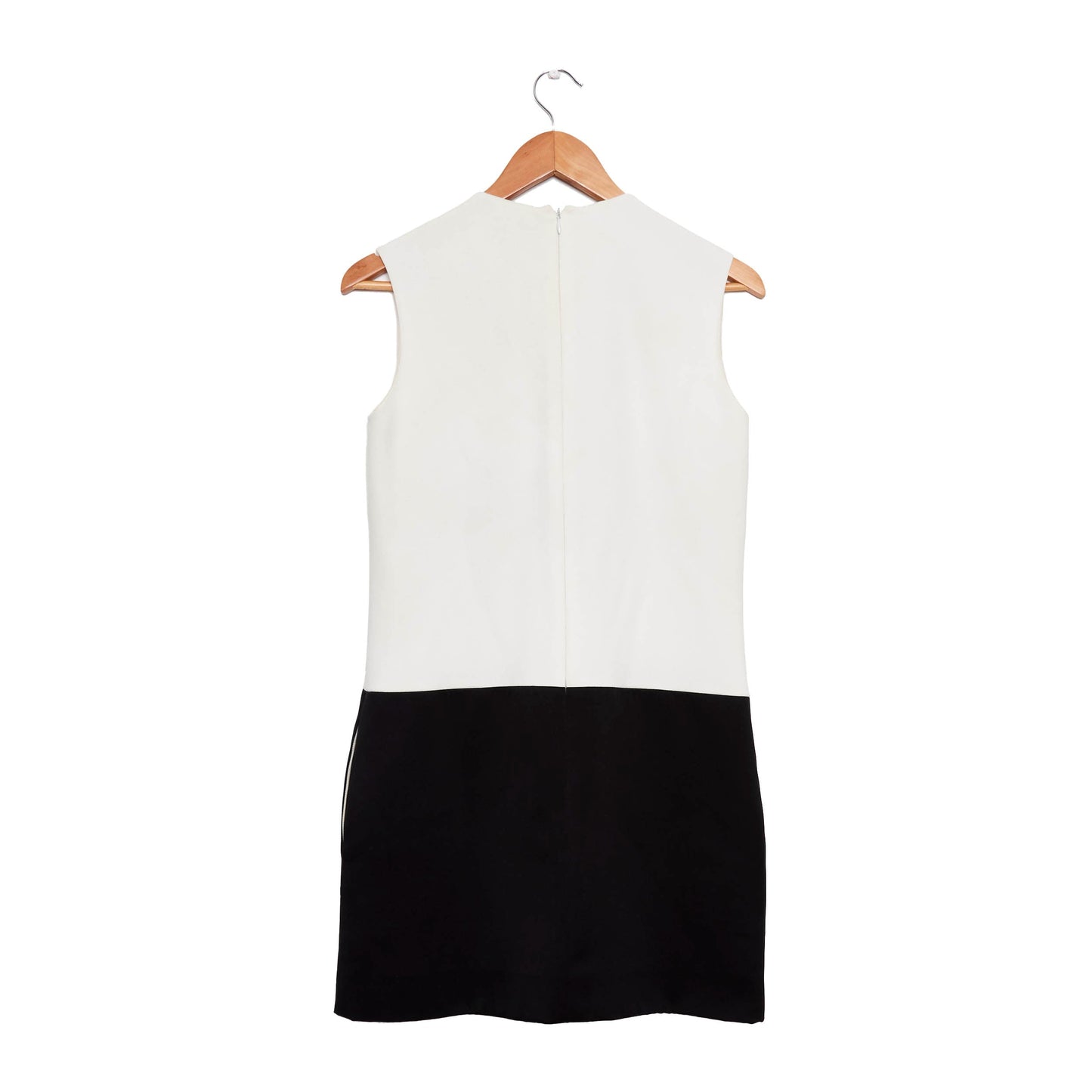 CÈLINE Black and White Colour Block Dress 38