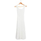 THEORY Pleated Square Neck Dress XS