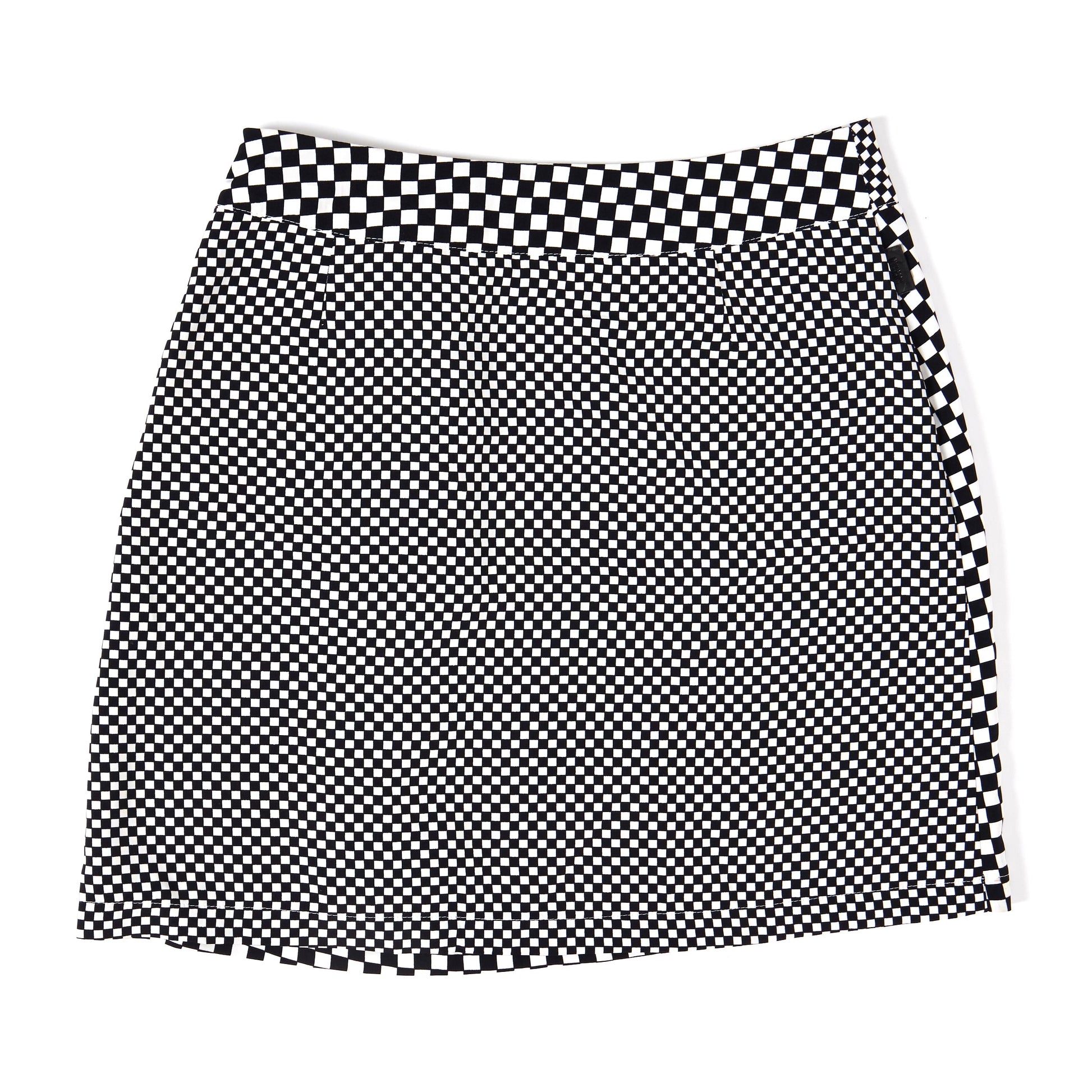MOSCHINO Vintage Checkerboard Mini Skirt 38