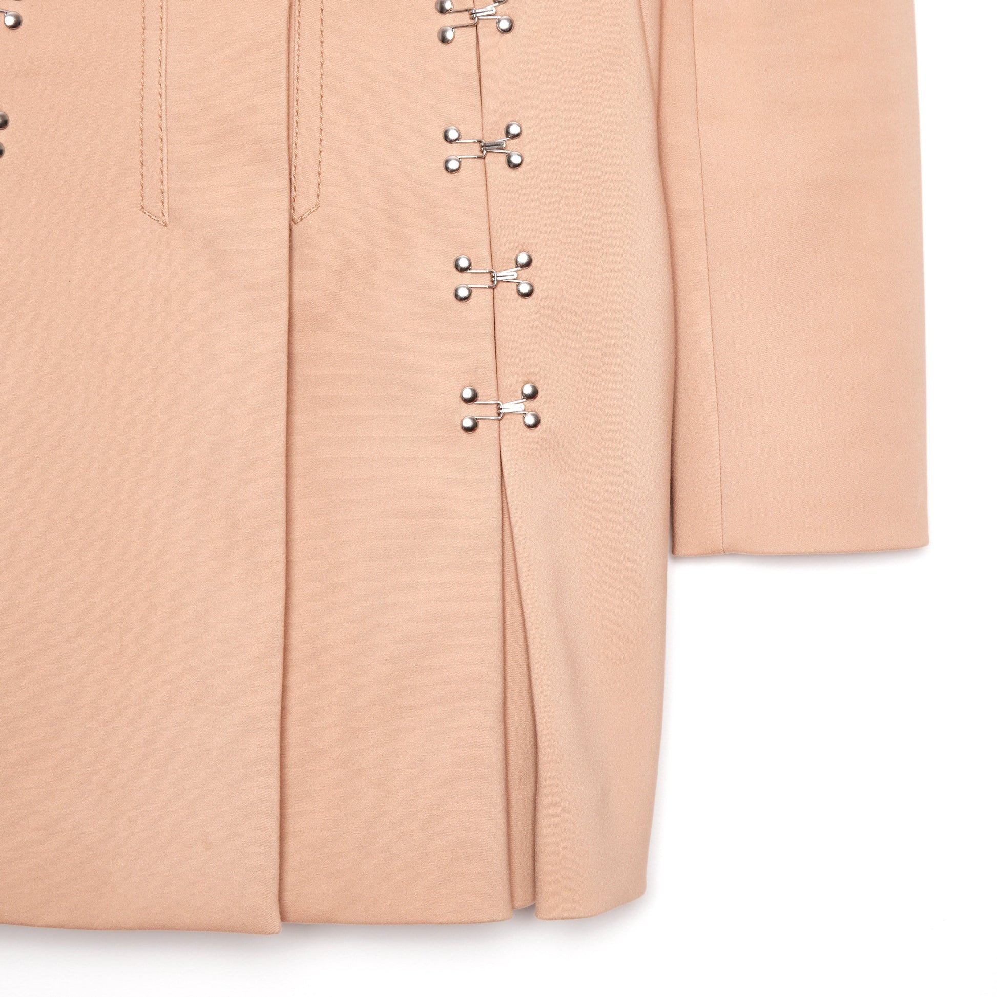 DION LEE Accordion Pleat Blazer Dress