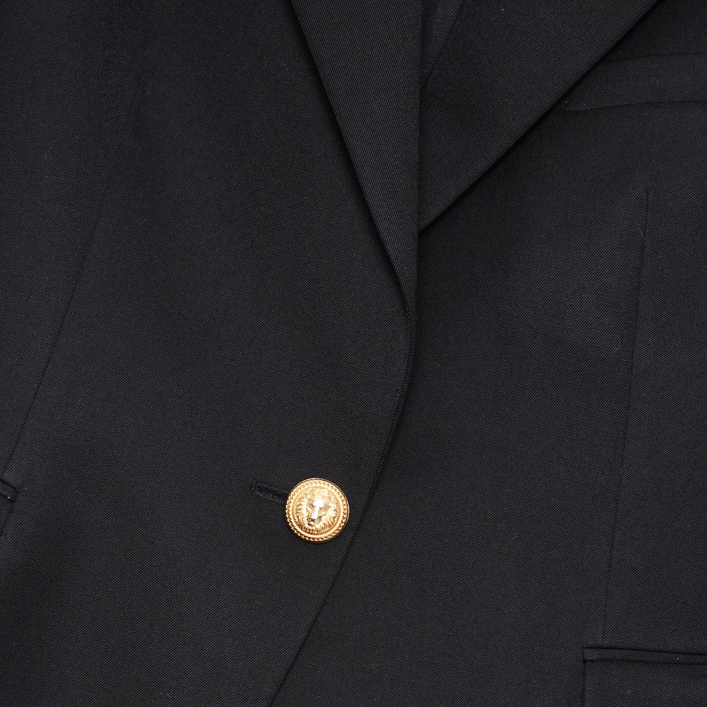 BALMAIN Virgin Wool Blazer - Black 40