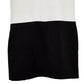 CÈLINE Black and White Colour Block Dress 38