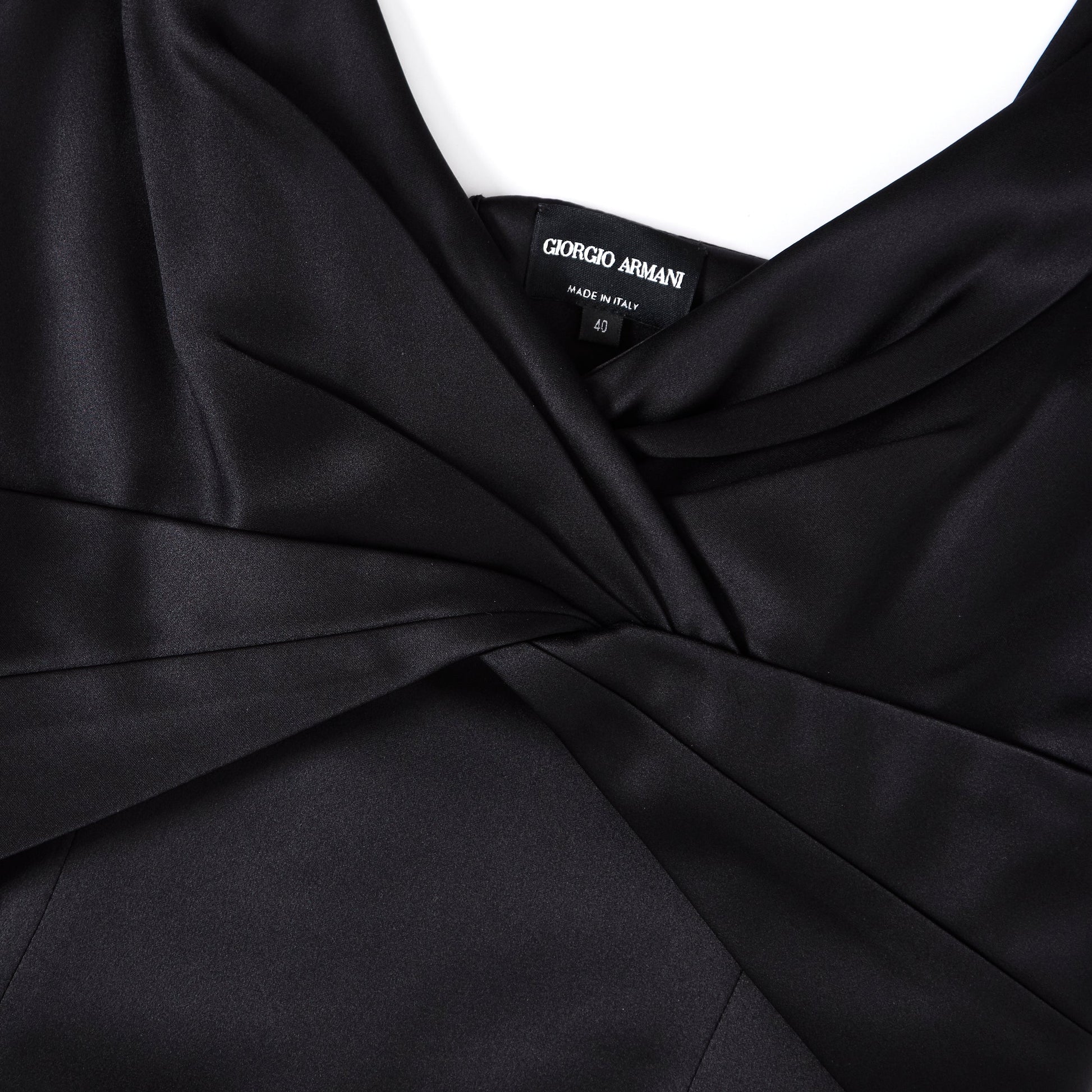 GIORGIO ARMANI Black Mini Dress 40