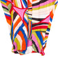 EMILIO PUCCI Red Printed Chiffon Kaftan