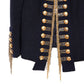 BALMAIN Military Blazer with Gold Chains 38