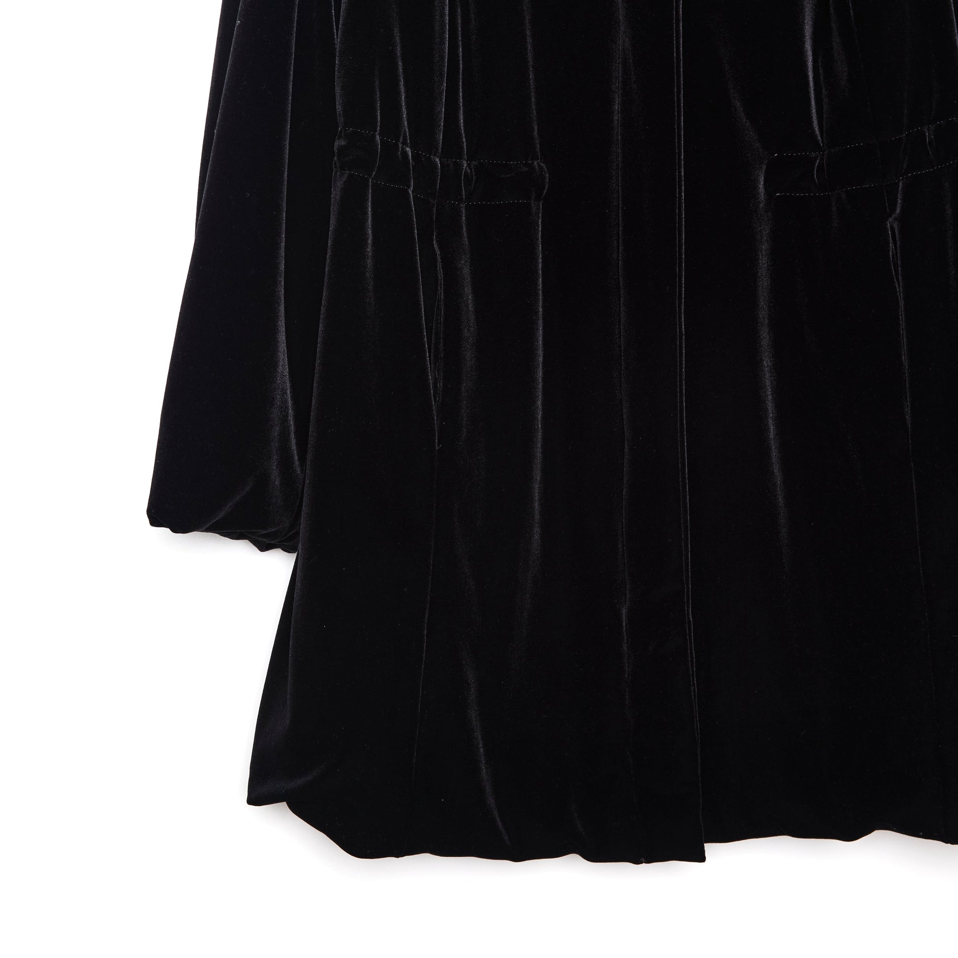 MARINA RENALDI Black PUffer Coat with Trimmed Fur 50