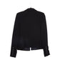 CHANEL 03C Vintage Black Wool Blazer with Satin Lapel