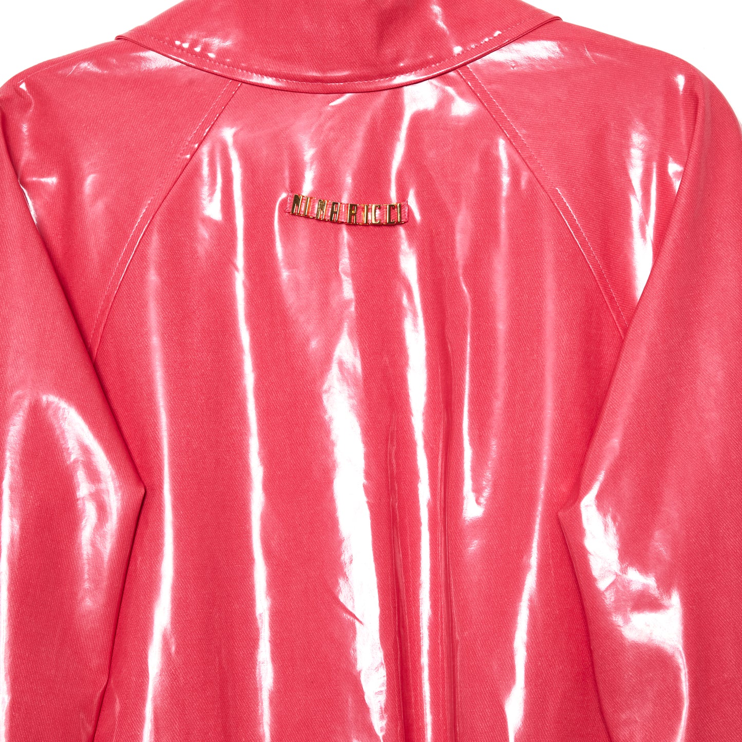 NINA RICCI Vintage Coated Raspberry Pink coat