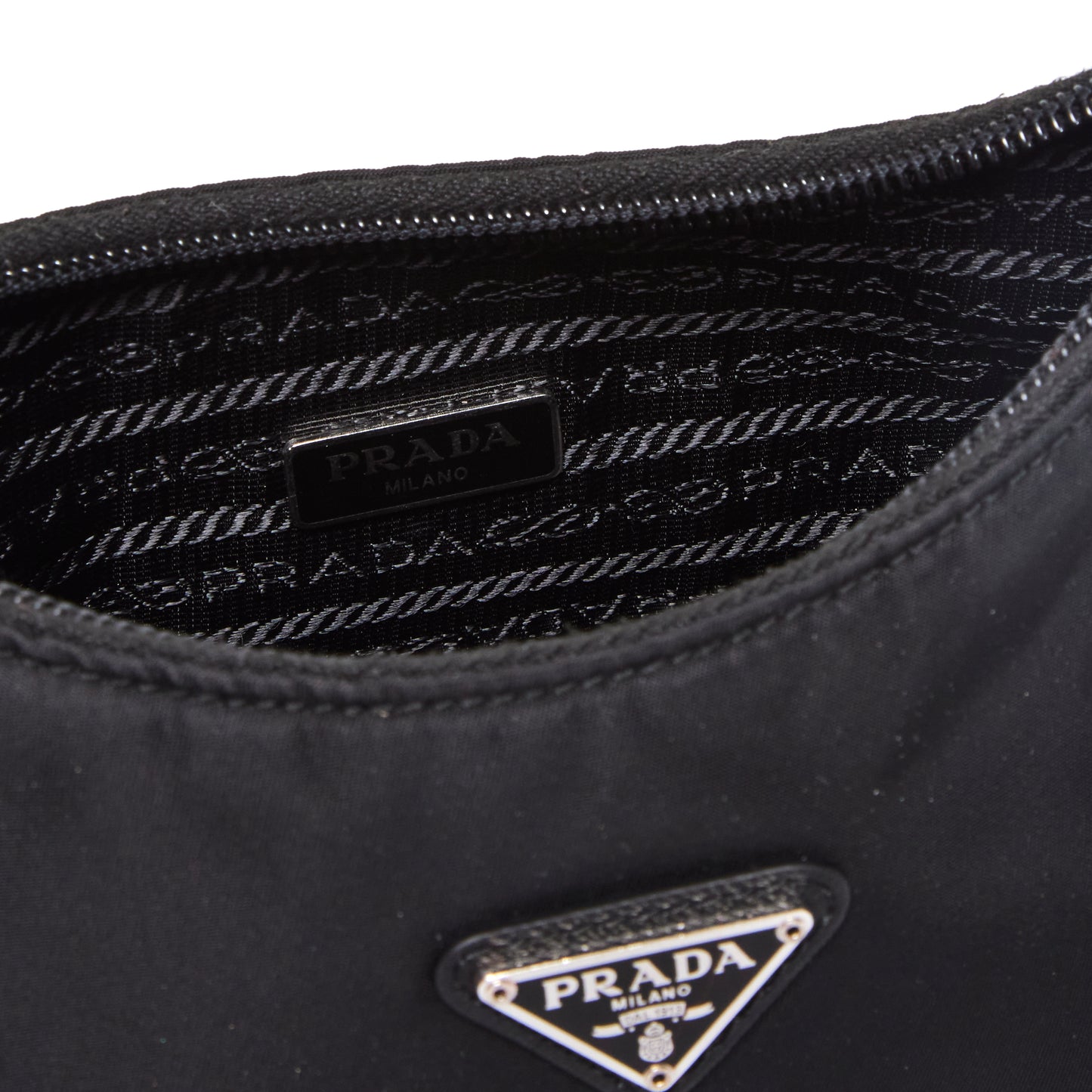 PRADA Re-edition Nylon shoulder bag - Black