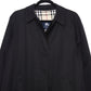 BURBERRY Short Camden Heritage Car Coat - Black