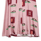VICTORIA BECKHAM Horse Print Pleated Skirt