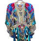 CAMILLA Long Dress with Smocked Waist Cafe Nairobi S