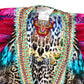 CAMILLA Long Dress with Smocked Waist Cafe Nairobi S