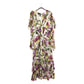 GUCCI Silk Thistle Print Dress 42